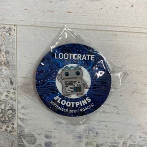 Loot Crate September 2017 Robotic Pin